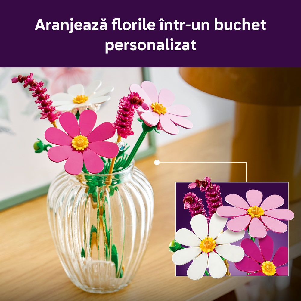 LEGO Botanicals: Fluturasi 11514, 9 ani+, 171 piese
