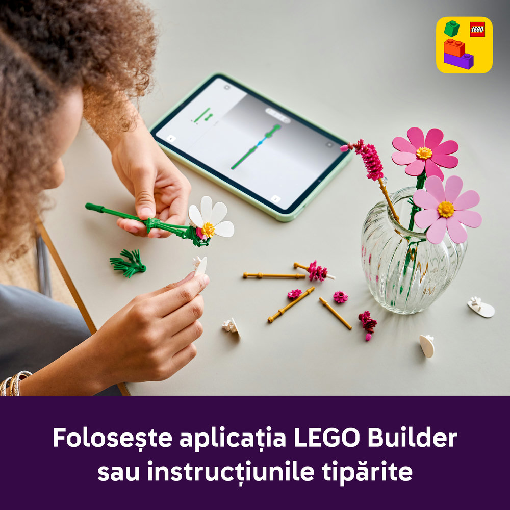 LEGO Botanicals: Fluturasi 11514, 9 ani+, 171 piese