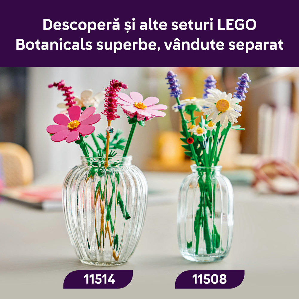 LEGO Botanicals: Fluturasi 11514, 9 ani+, 171 piese