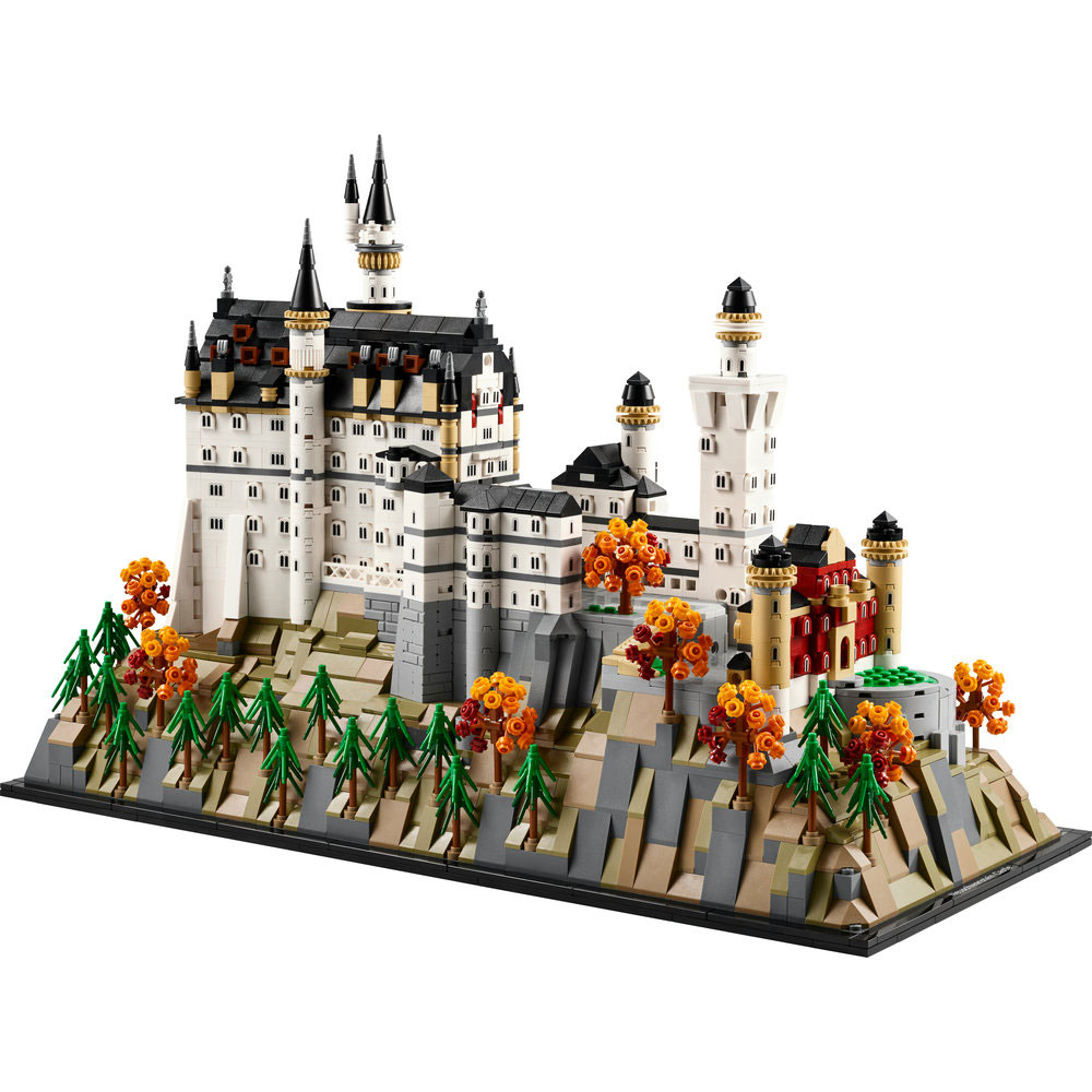 LEGO Architecture: Castelul Neuschwanstein 21063, 18 ani+, 3455 piese