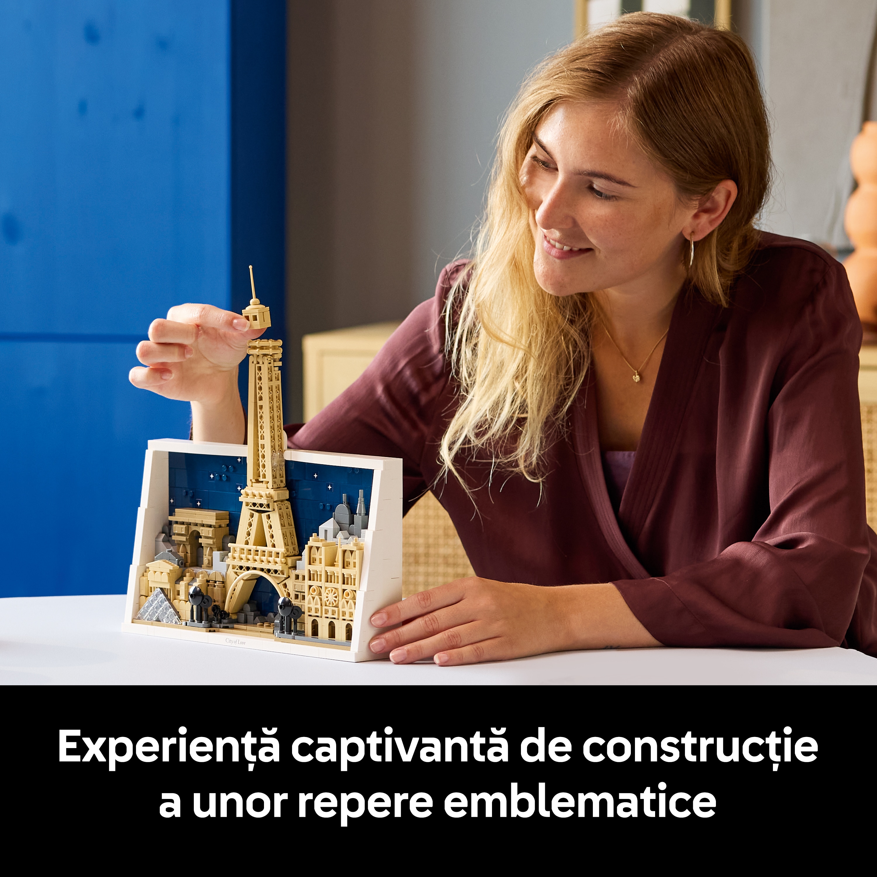 LEGO Architecture: Paris - Orasul iubirii 21064, 18 ani+, 958 piese