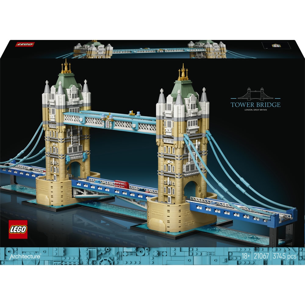 LEGO Architecture: Podul Turnului 21067, 18 ani+, 3745 piese