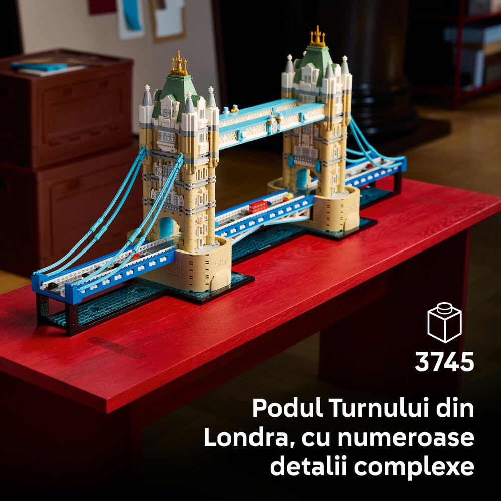 LEGO Architecture: Podul Turnului 21067, 18 ani+, 3745 piese