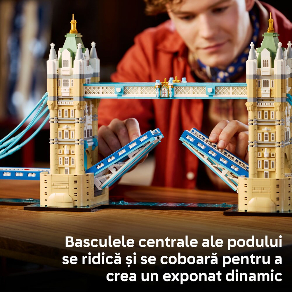 LEGO Architecture: Podul Turnului 21067, 18 ani+, 3745 piese