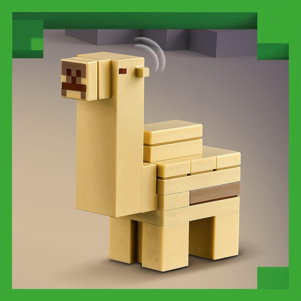 LEGO Minecraft: Expeditia in desert a lui Steve 21251, 6 ani+, 75 piese