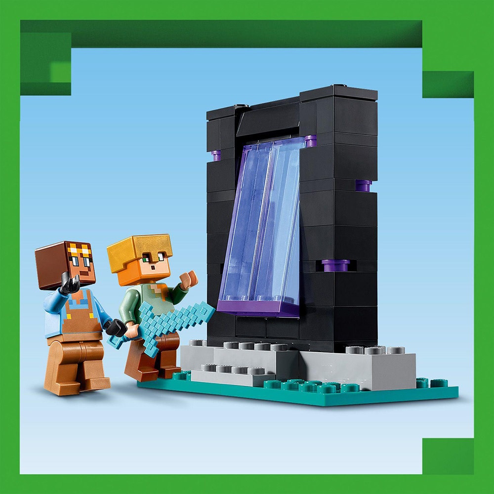 LEGO Minecraft: Armuraria 21252, 7 ani+, 203 piese