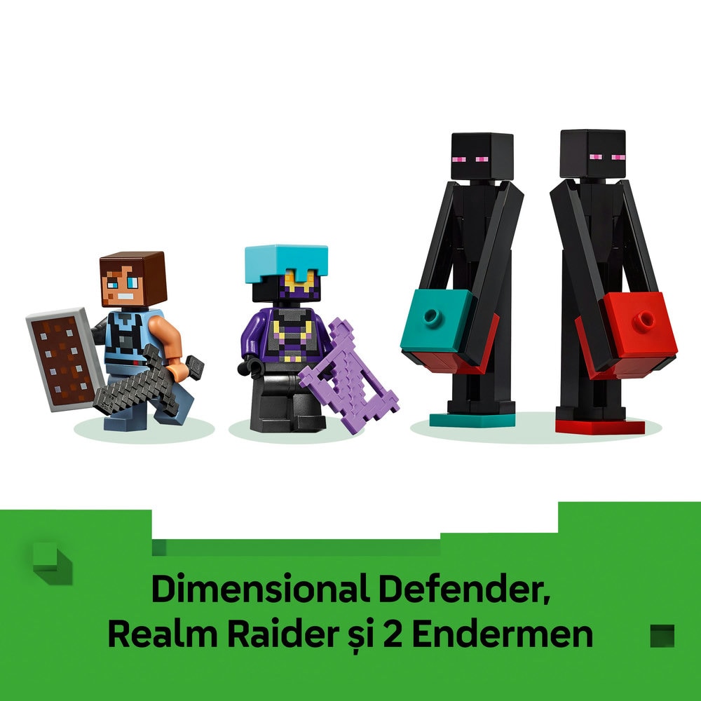 LEGO Minecraft: Turnul Enderman 21279, 9 ani+, 867 piese