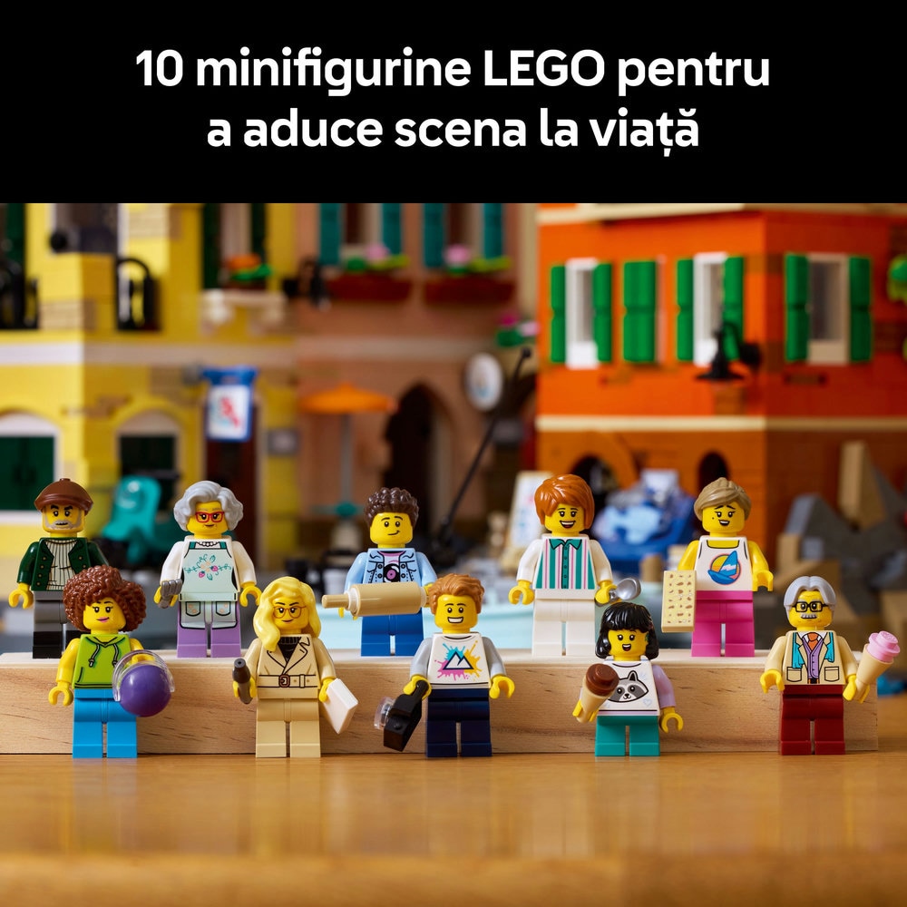 LEGO Ideas: Riviera italiana 21359, 18 ani+, 3251 piese