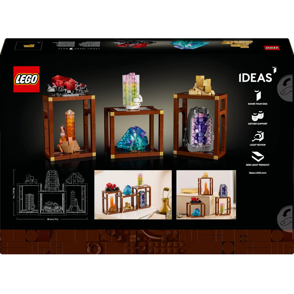 LEGO Ideas: Colectia minerala 21362, 18 ani+, 880 piese