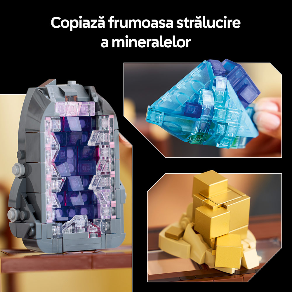 LEGO Ideas: Colectia minerala 21362, 18 ani+, 880 piese