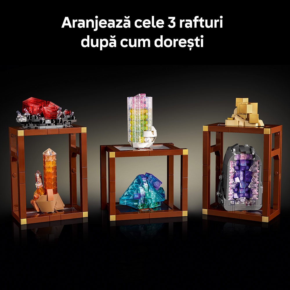 LEGO Ideas: Colectia minerala 21362, 18 ani+, 880 piese