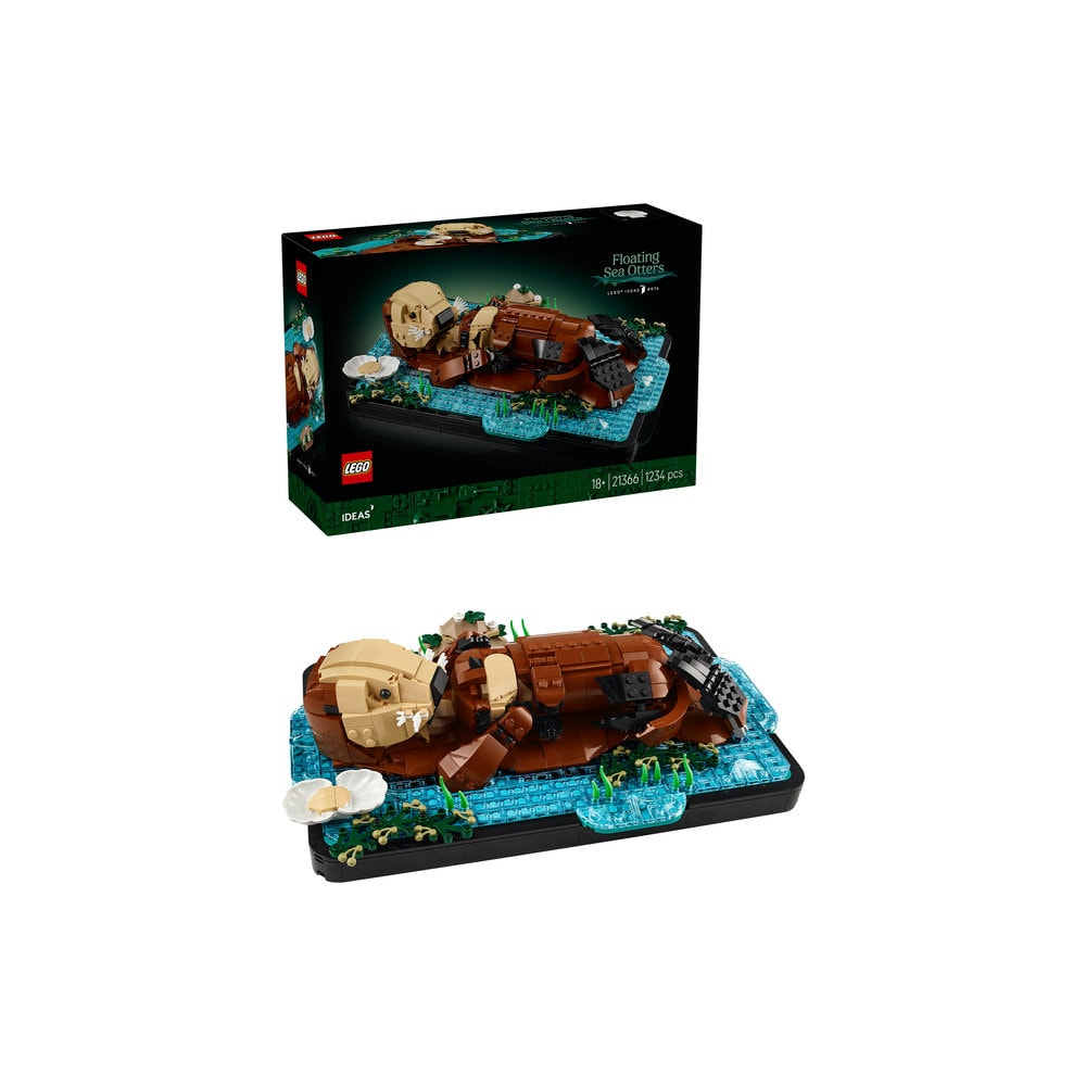 LEGO Ideas: Vidre plutind pe apa 21366, 18 ani+, 1234 piese