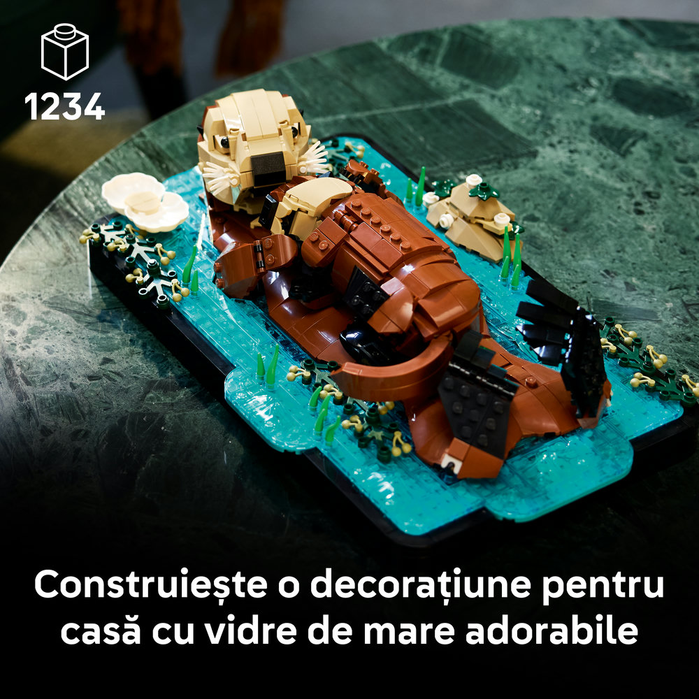 LEGO Ideas: Vidre plutind pe apa 21366, 18 ani+, 1234 piese