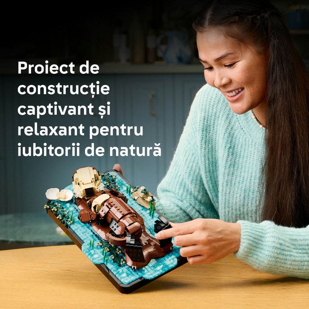 LEGO Ideas: Vidre plutind pe apa 21366, 18 ani+, 1234 piese