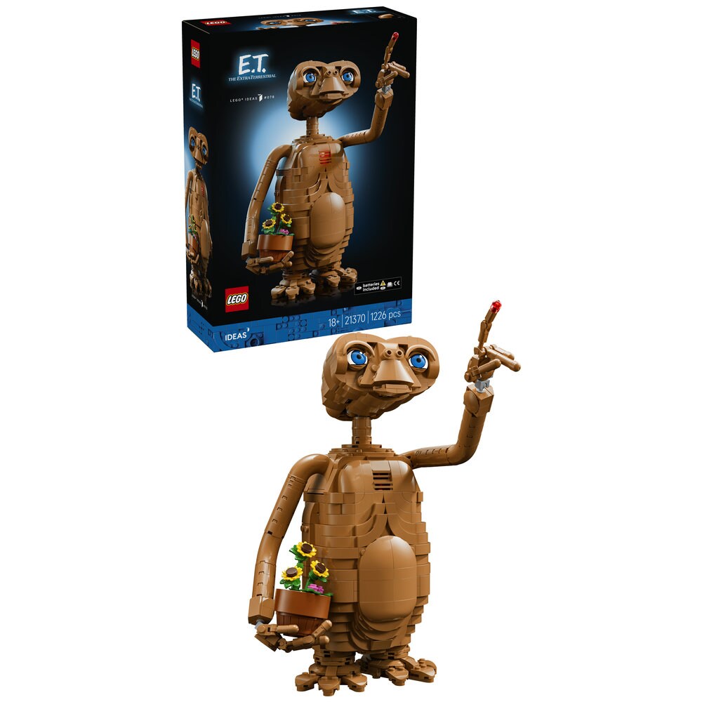 LEGO Ideas: E.T. the Extra-Terrestrial 21370, 18 ani+, 1226 piese
