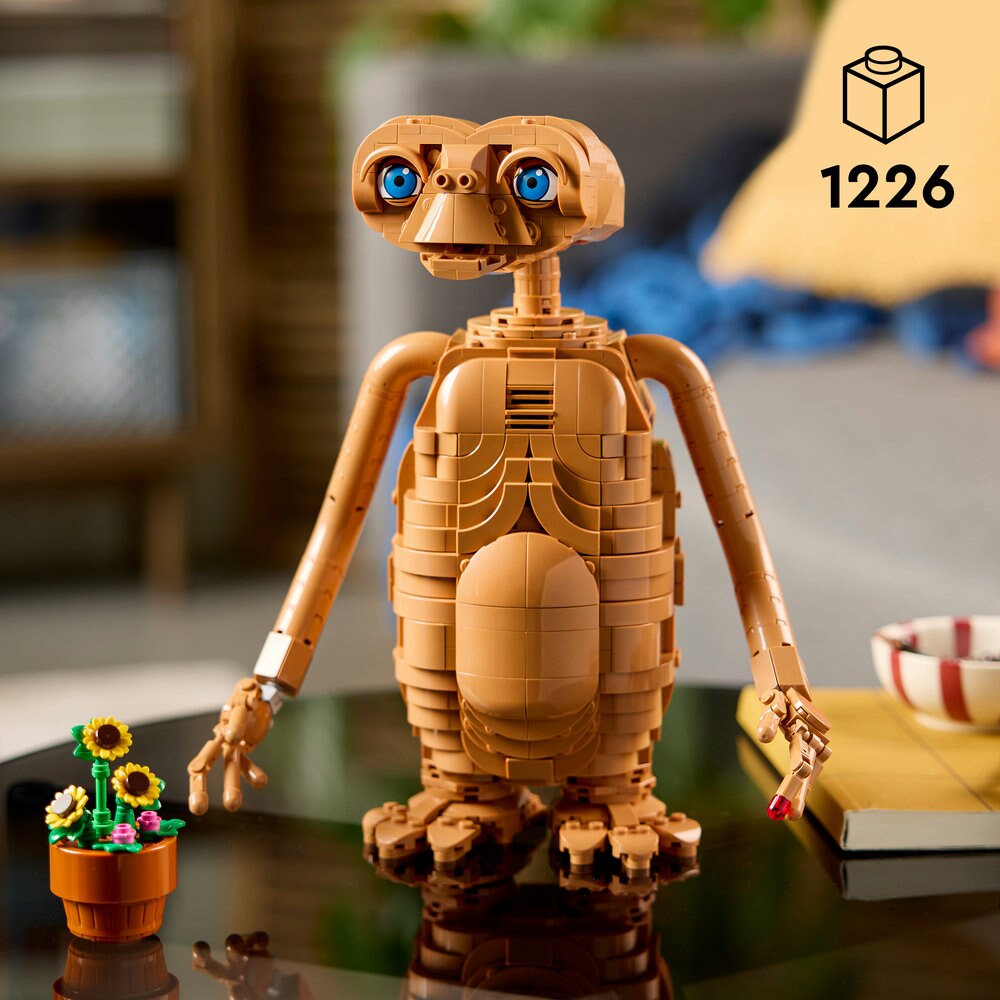 LEGO Ideas: E.T. the Extra-Terrestrial 21370, 18 ani+, 1226 piese
