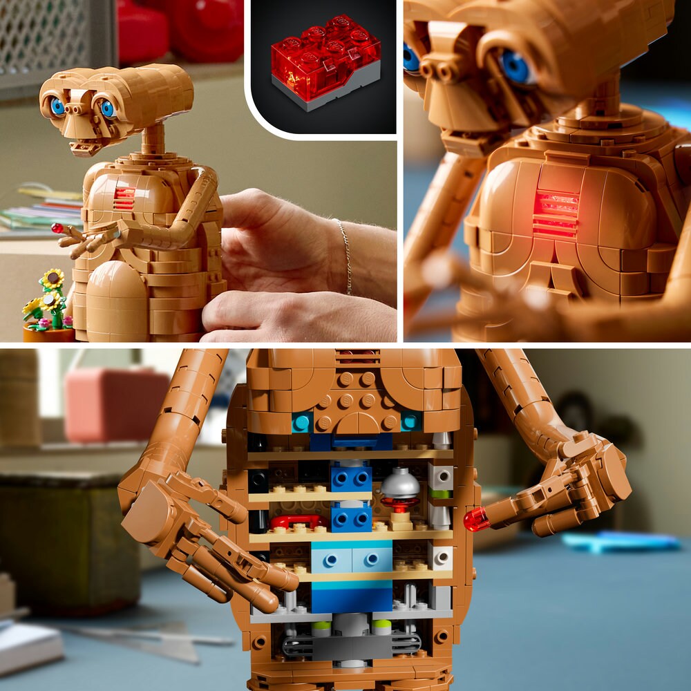 LEGO Ideas: E.T. the Extra-Terrestrial 21370, 18 ani+, 1226 piese