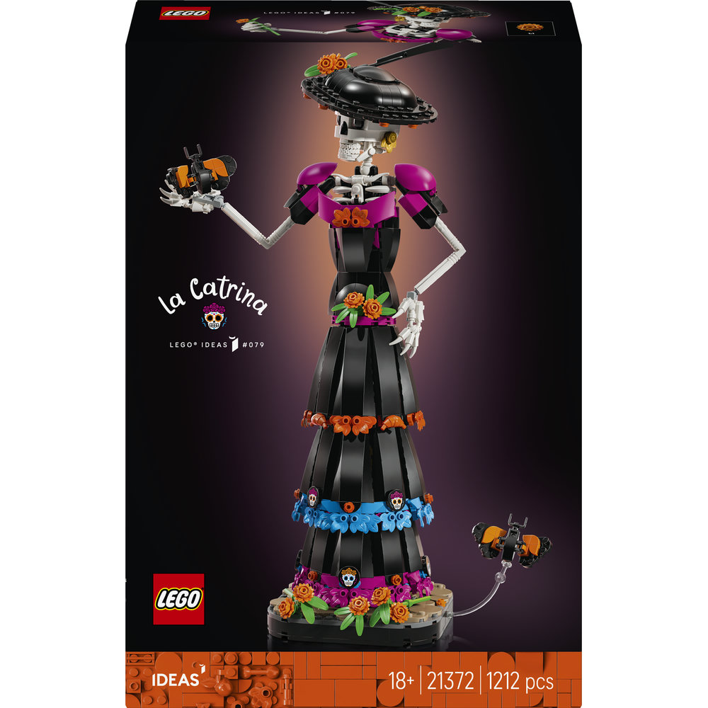 LEGO Ideas: La Catrina 21372, 18 ani+, 1212 piese