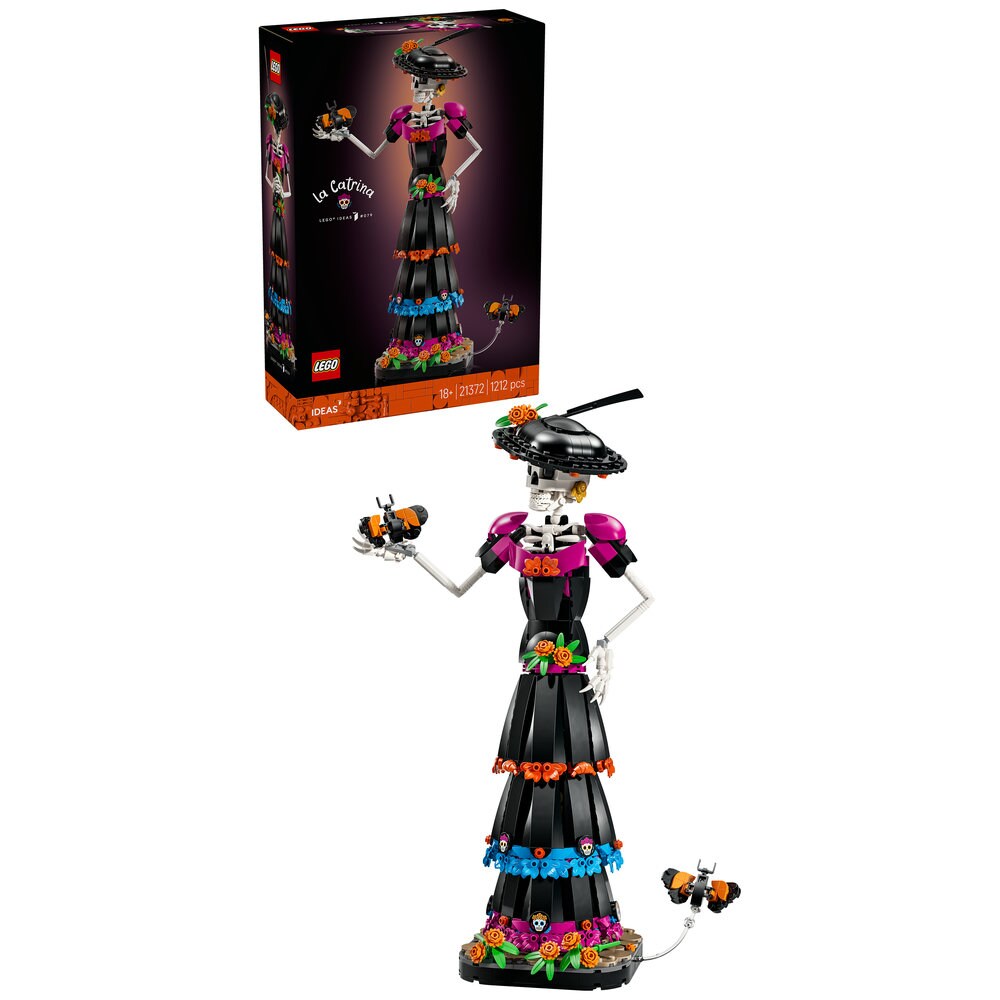 LEGO Ideas: La Catrina 21372, 18 ani+, 1212 piese