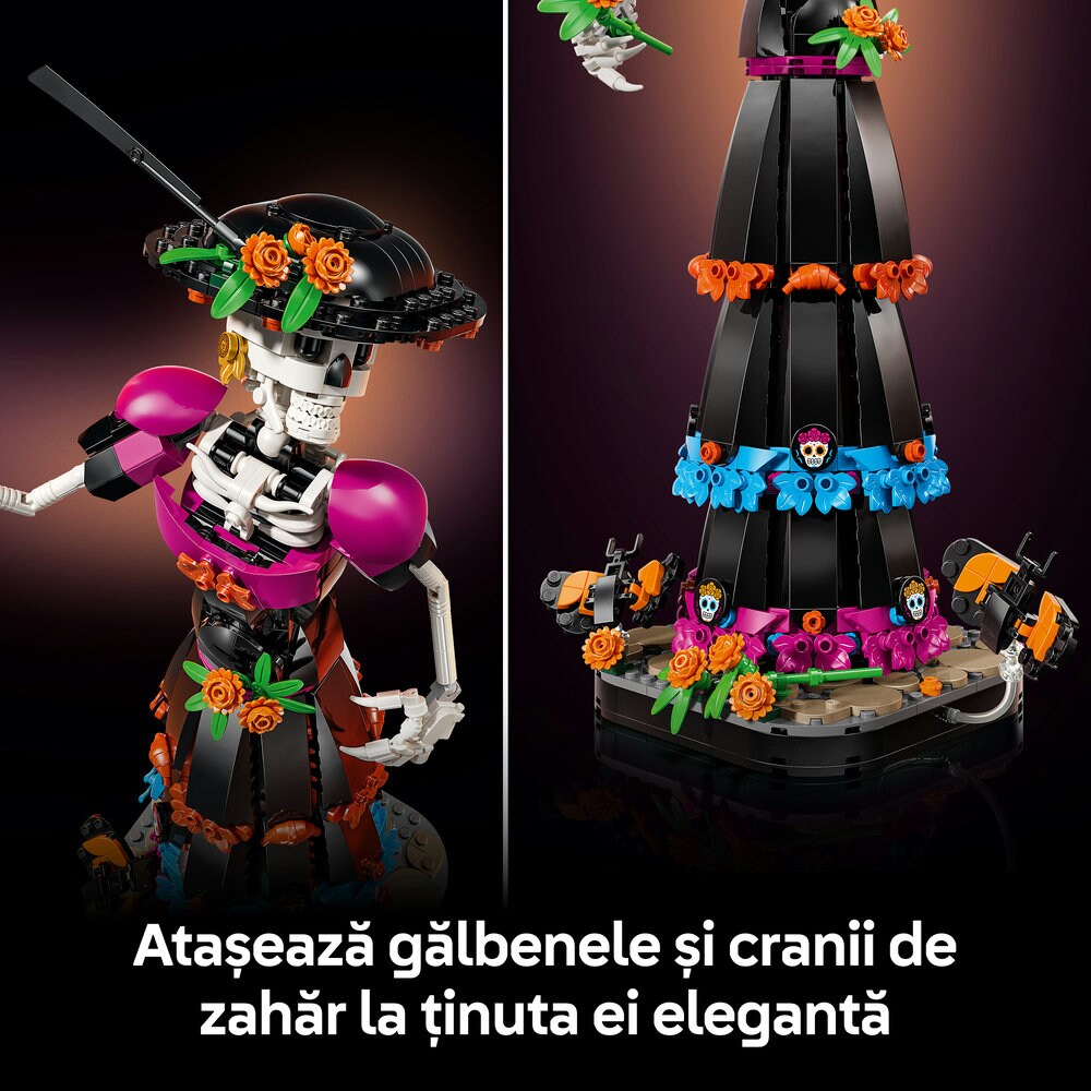 LEGO Ideas: La Catrina 21372, 18 ani+, 1212 piese