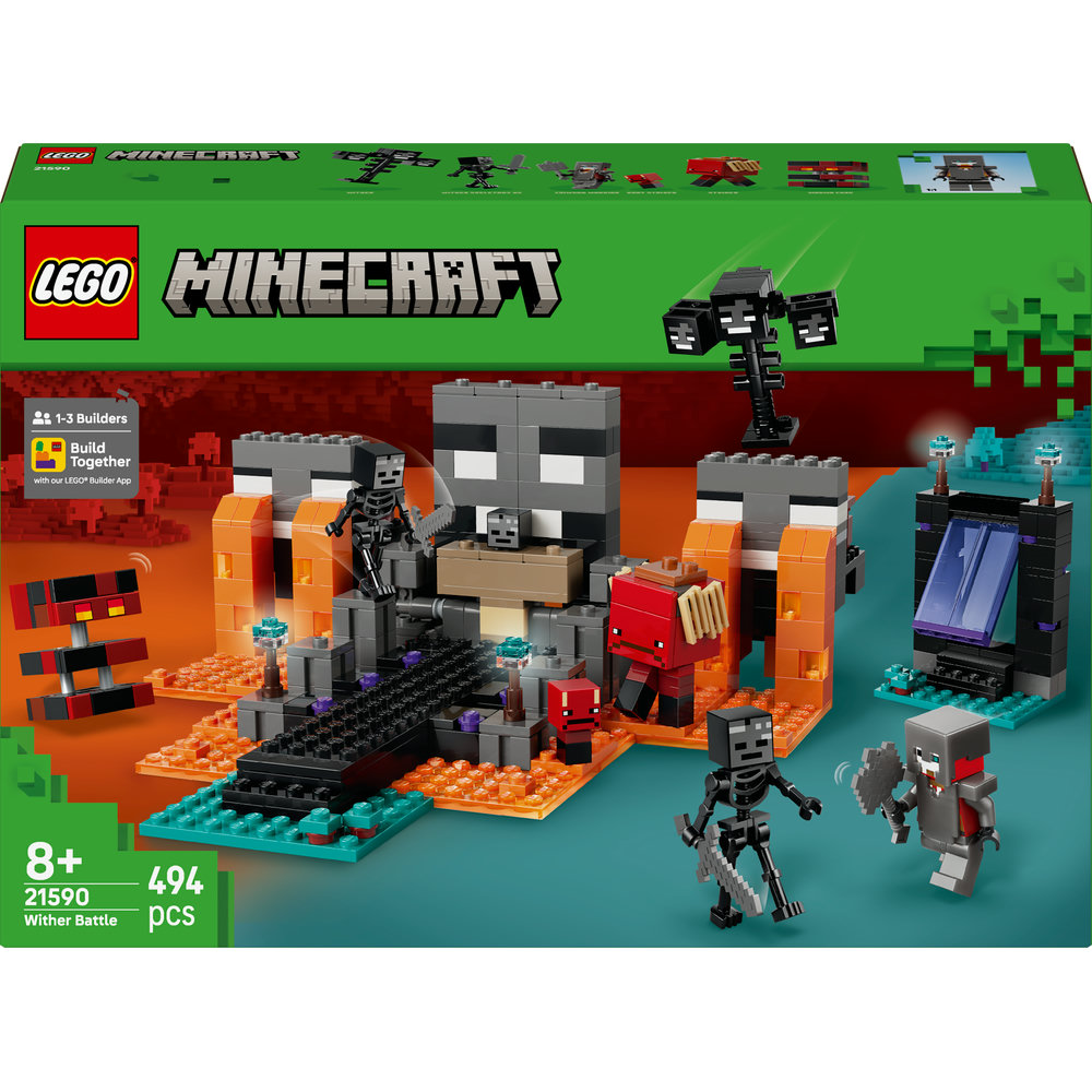 LEGO Minecraft: Lupta cu Wither 21590, 8 ani+, 494 piese