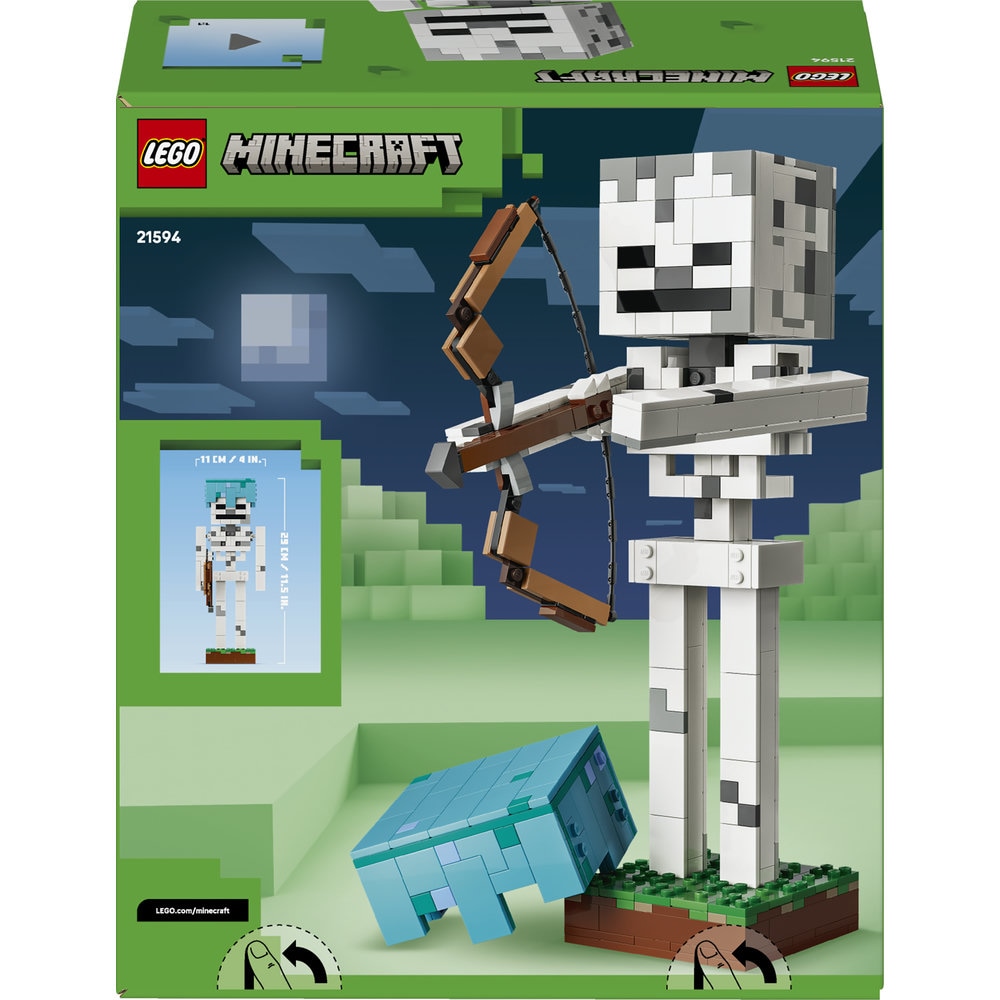 LEGO Minecraft: Scheletul 21594, 10 ani+, 502 piese