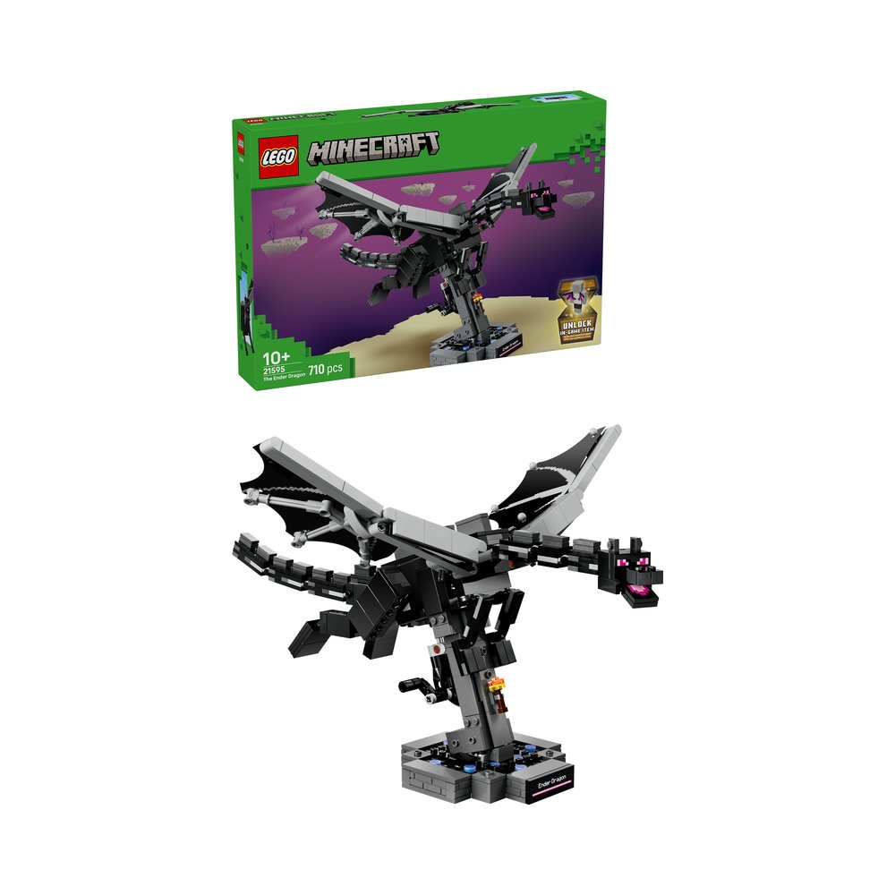 LEGO Minecraft: Dragonul Ender 21595, 10 ani+, 710 piese