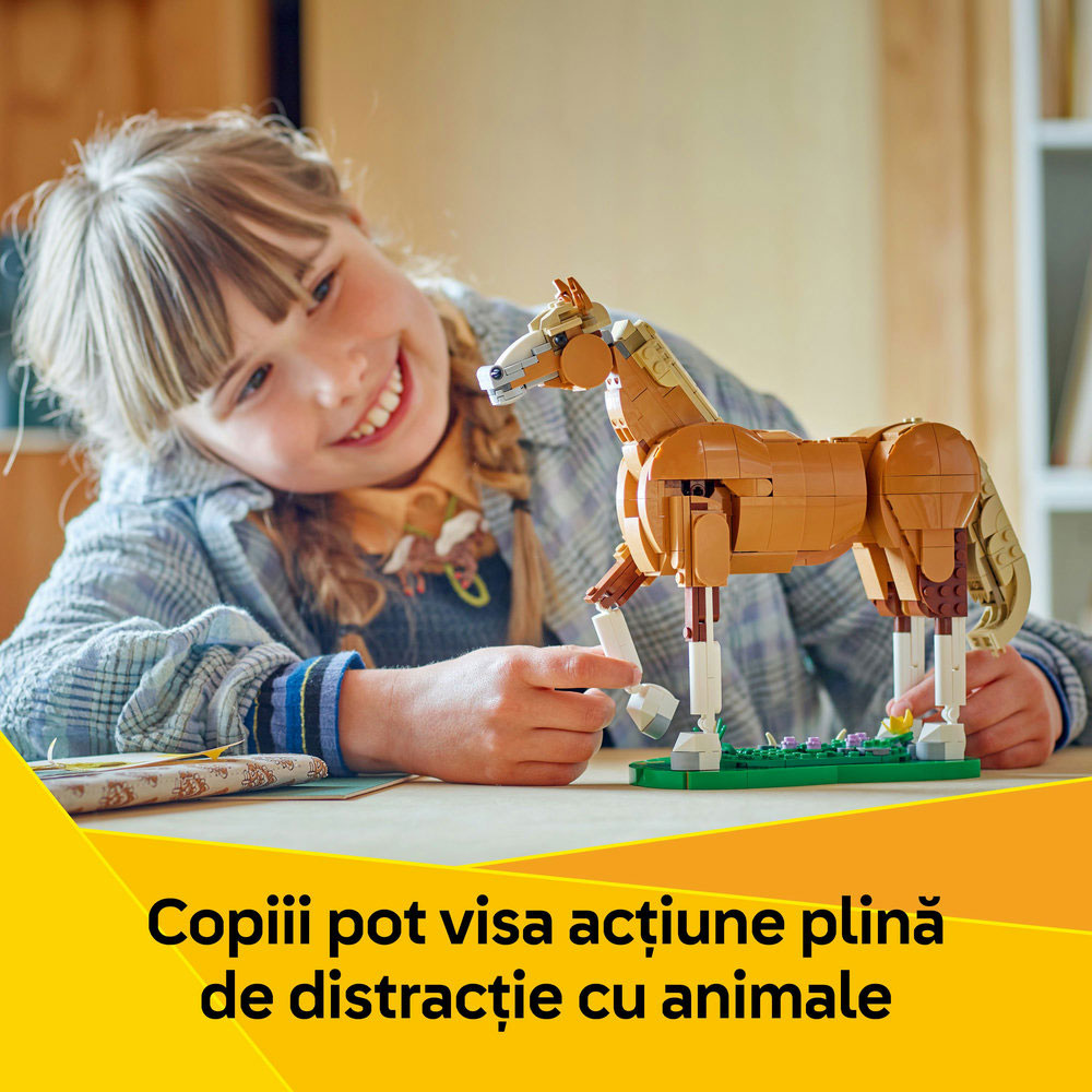 LEGO Creator 3in1: Cal frumos 31166, 9 ani+, 685 piese