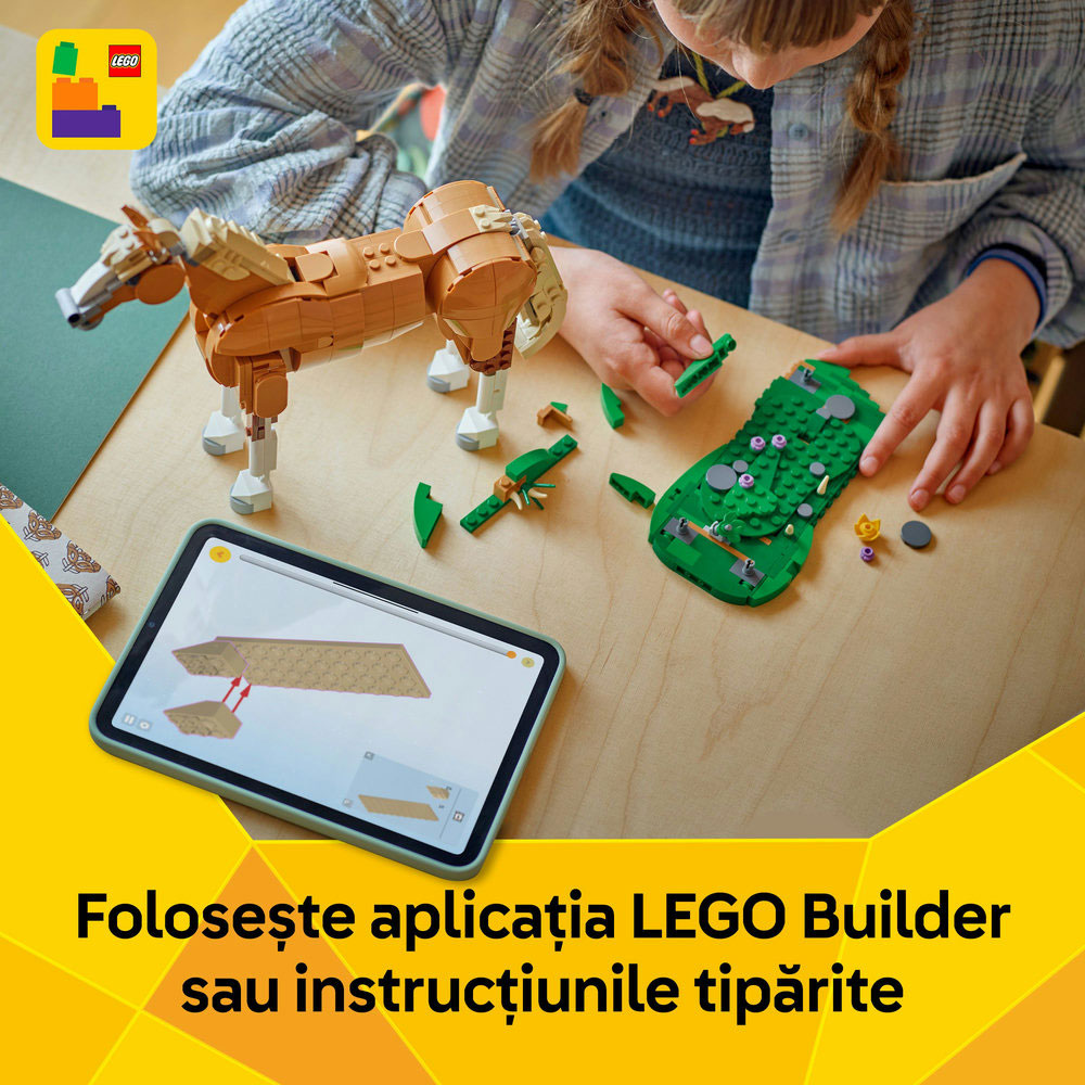 LEGO Creator 3in1: Cal frumos 31166, 9 ani+, 685 piese