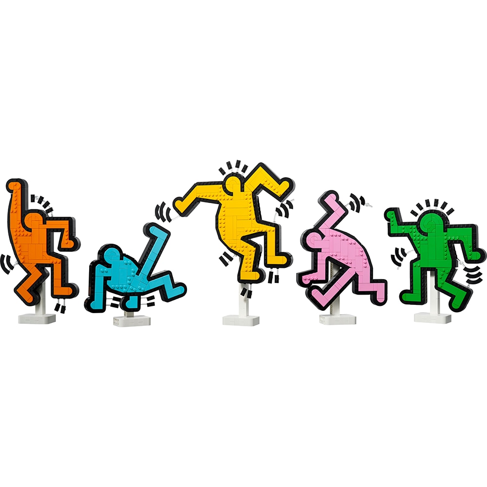 LEGO Art: Keith Haring  Figurine care danseaza 31216, 18 ani+, 1773 piese