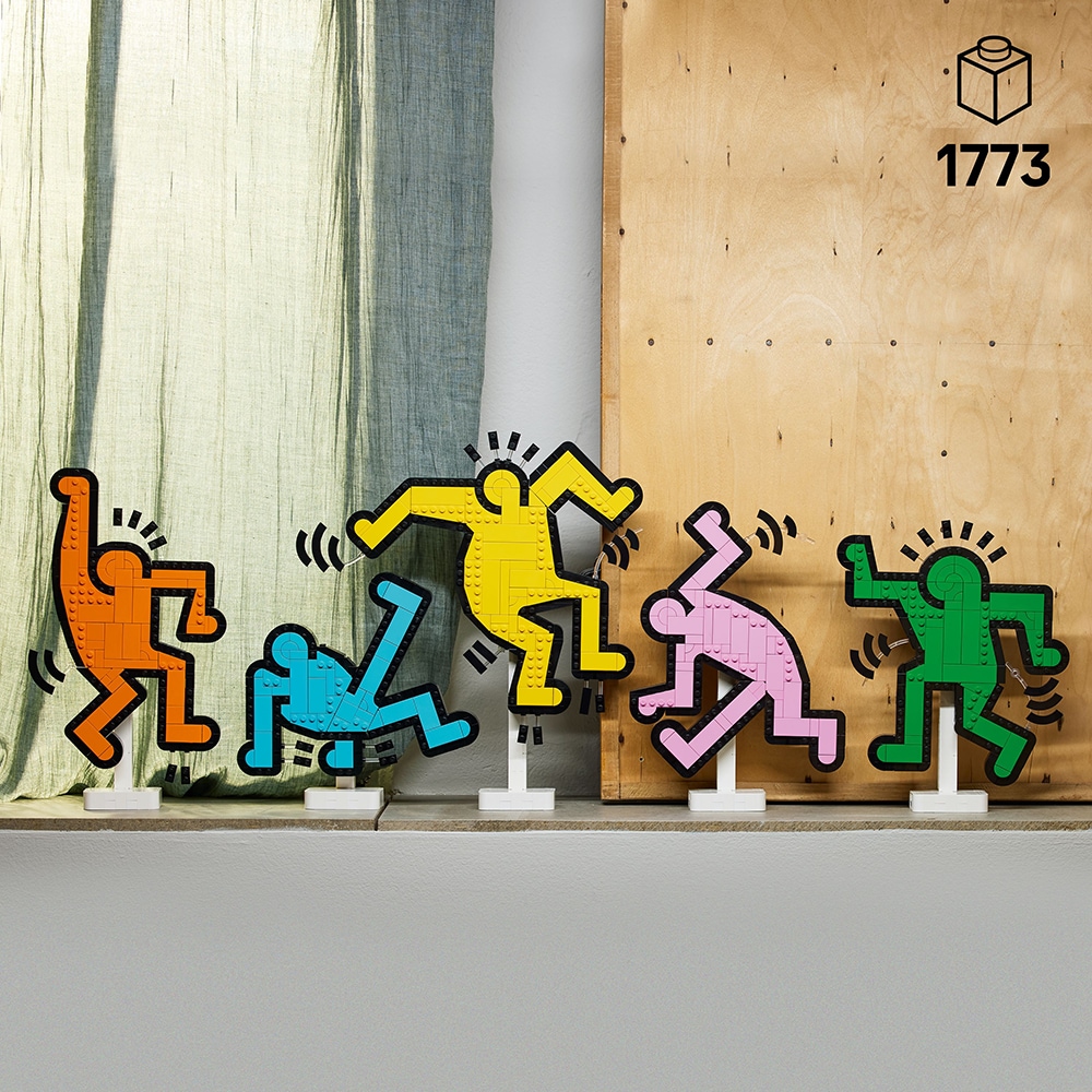 LEGO Art: Keith Haring  Figurine care danseaza 31216, 18 ani+, 1773 piese