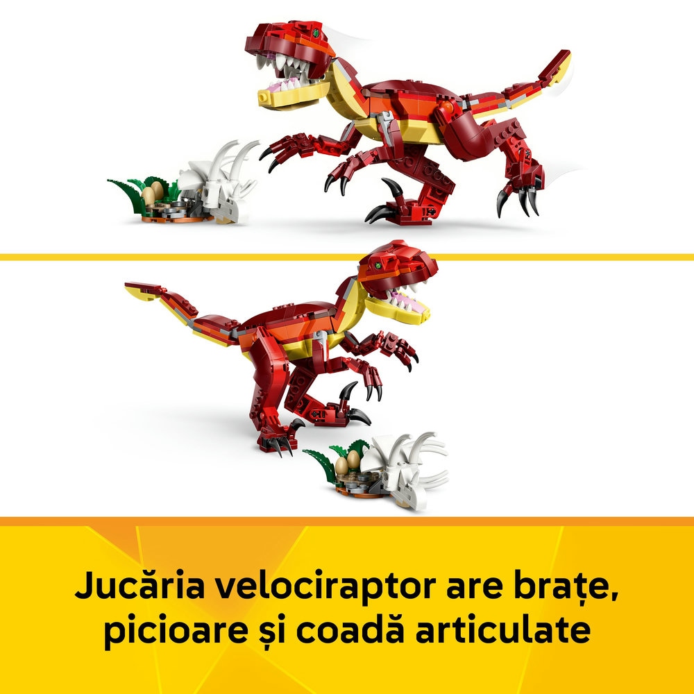 LEGO Creator: Dinozaur feroce 31379, 8 ani+, 283 piese