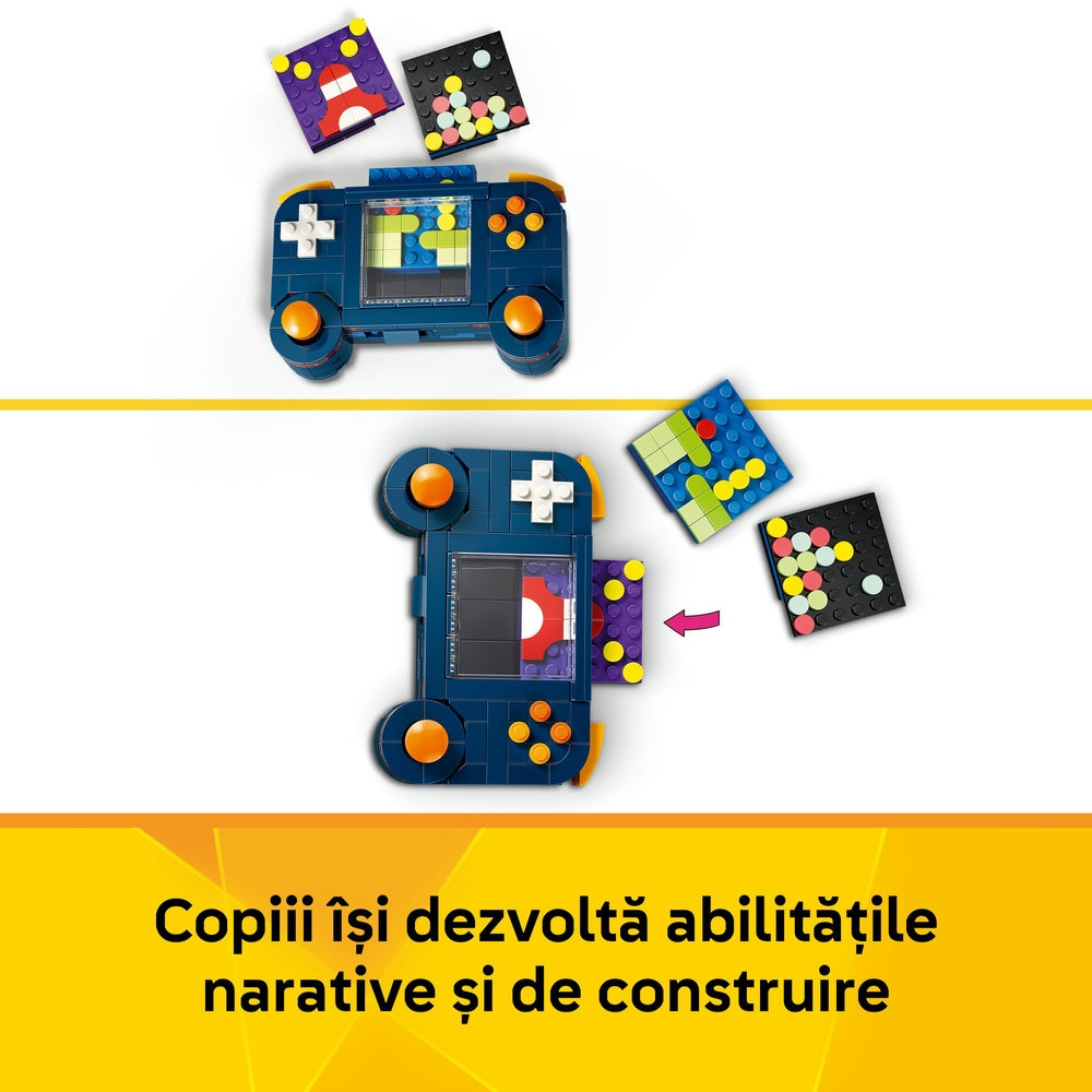 LEGO Creator: Consola de jocuri video retro 31380, 8 ani+, 268 piese