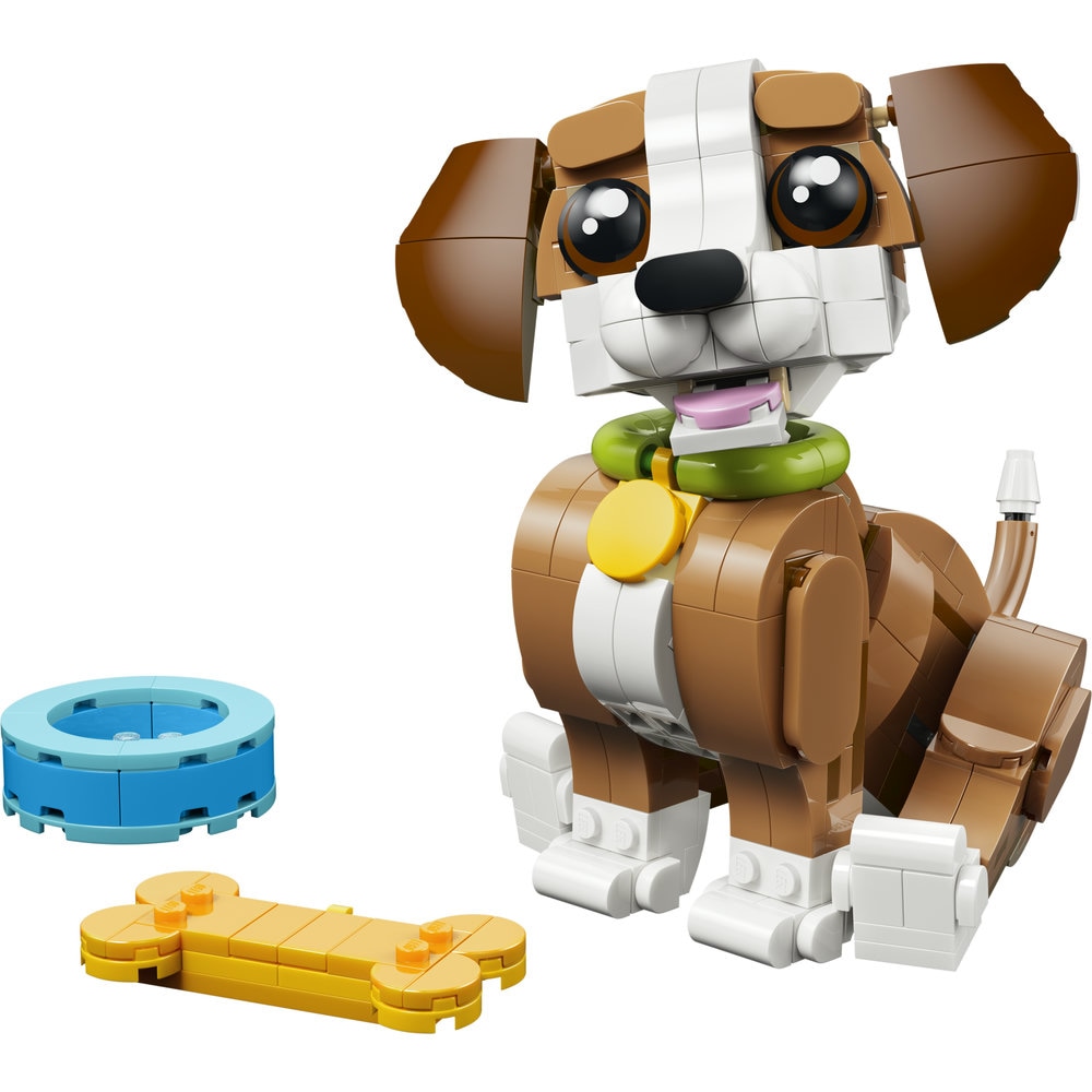 LEGO Creator: Animale adorabile - Catelus jucaus 31382, 8 ani+, 336 piese