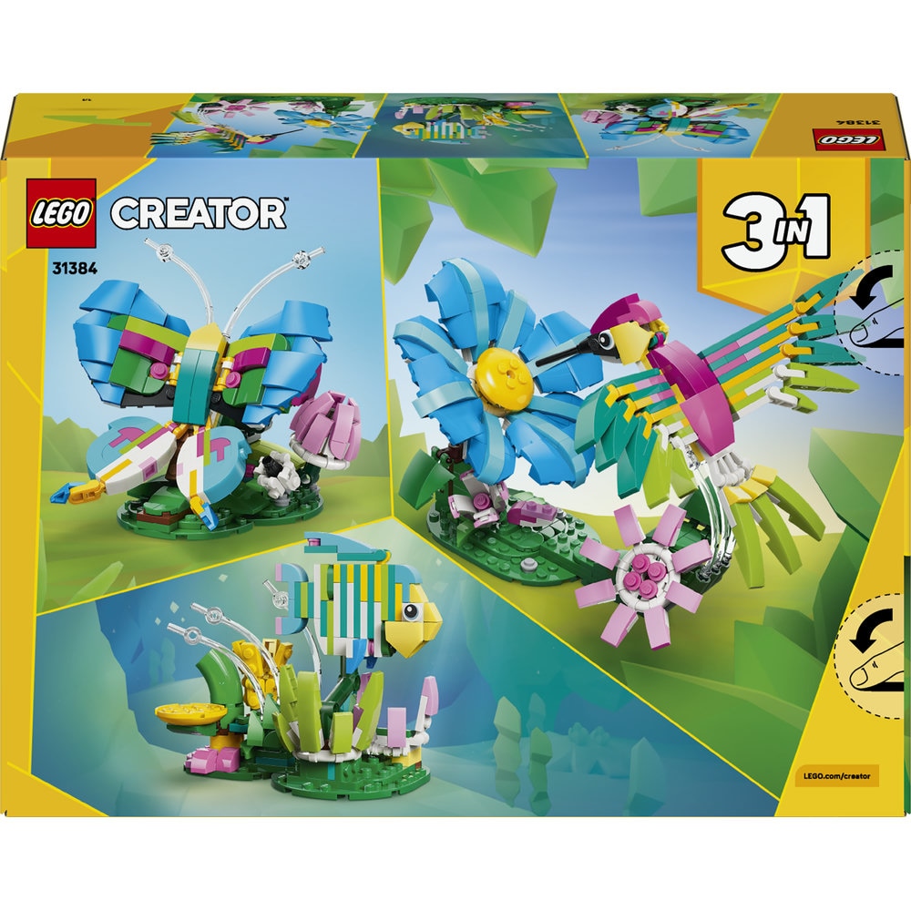 LEGO Creator: Animale salbatice - Colibri colorat 31384, 8 ani+, 312 piese