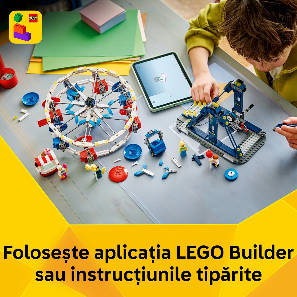 LEGO Creator: Roata Ferris emblematica 31389, 8 ani+, 916 piese