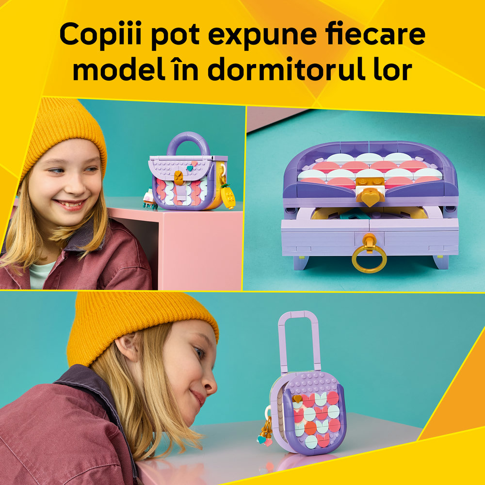 LEGO Creator 3in1: Geanta artistica si moderna cu depozitare 31391, 8 ani+, 272 piese