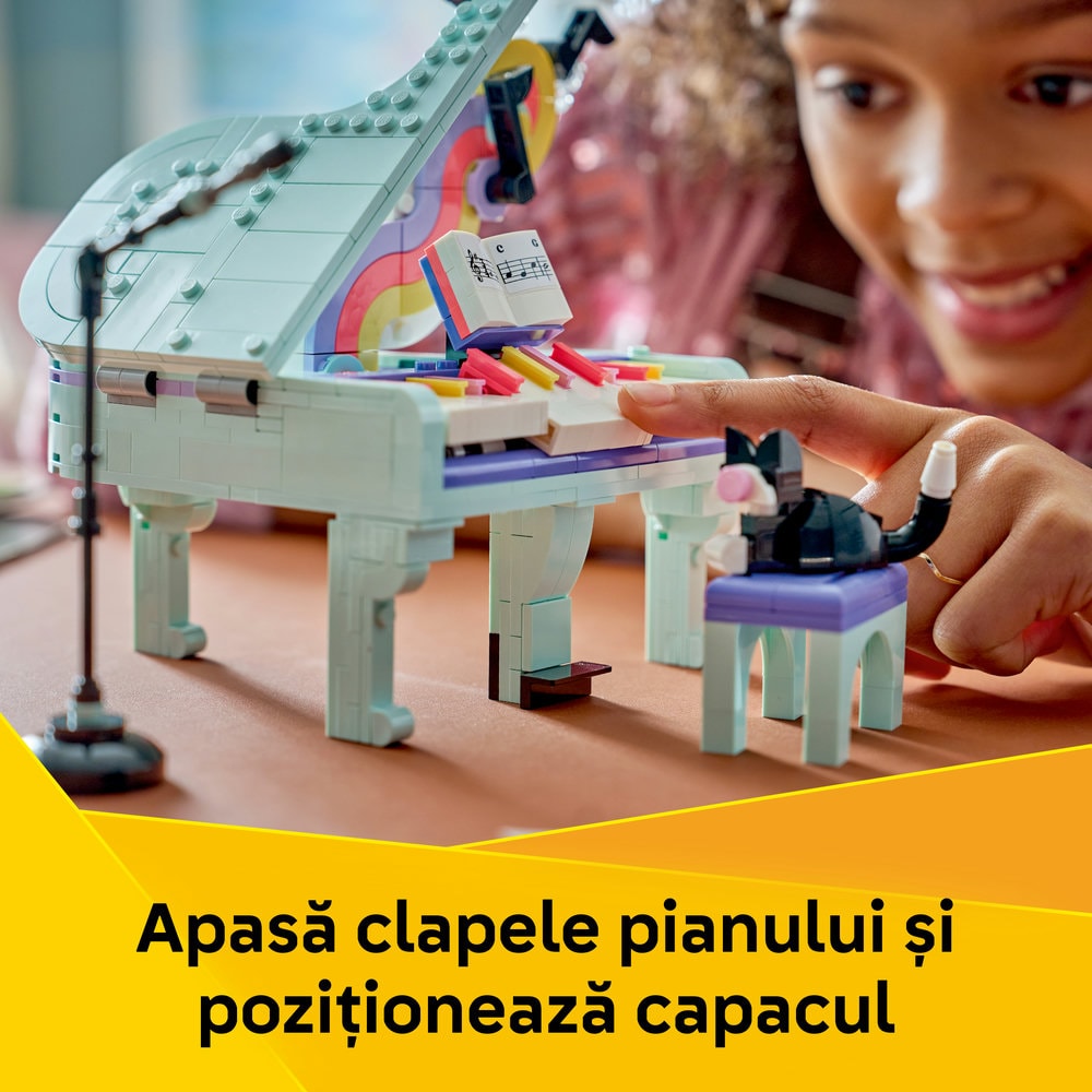 LEGO Creator 3in1: Pian decorativ cu o pisica 31392, 9 ani+, 485 piese