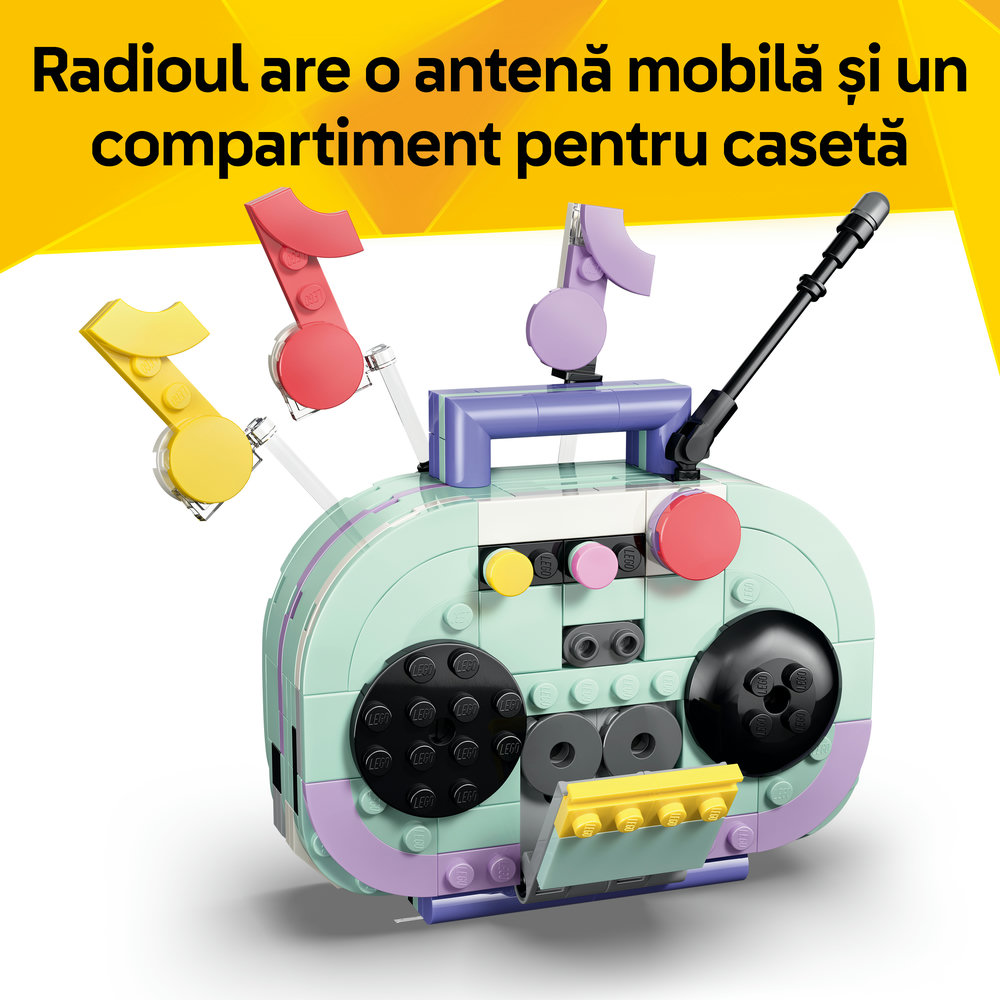 LEGO Creator 3in1: Pian decorativ cu o pisica 31392, 9 ani+, 485 piese