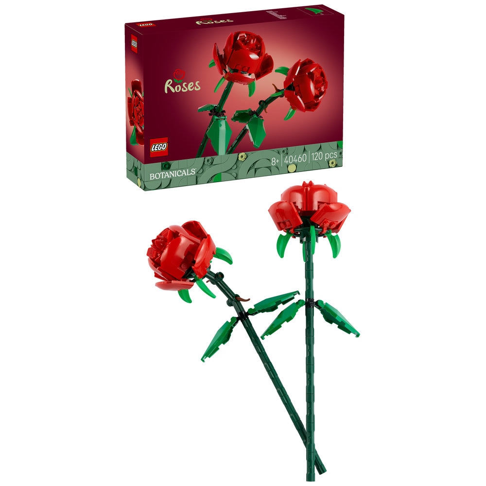 LEGO Botanicals: Trandafiri 40460, 8 ani+, 120 piese