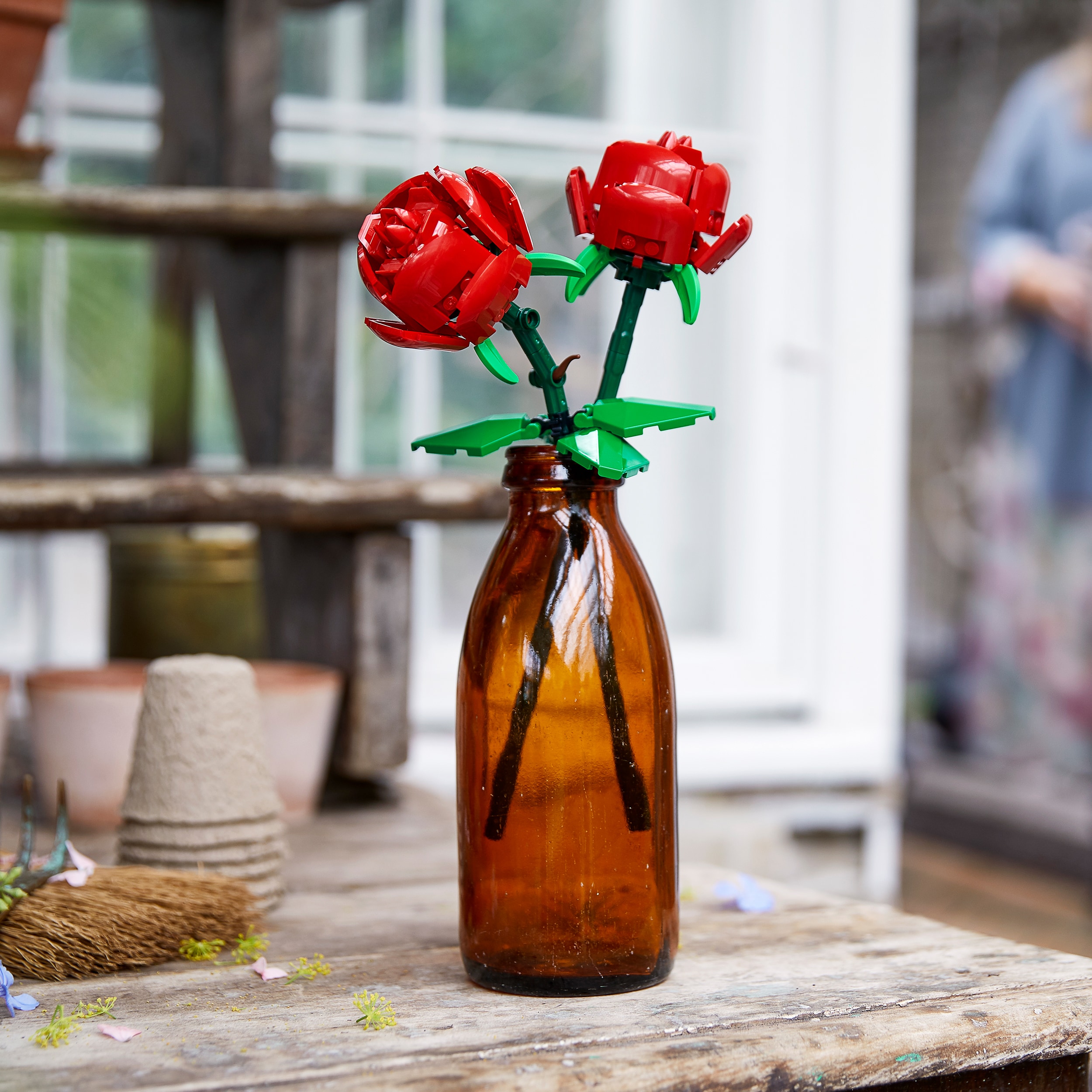 LEGO Botanicals: Trandafiri 40460, 8 ani+, 120 piese