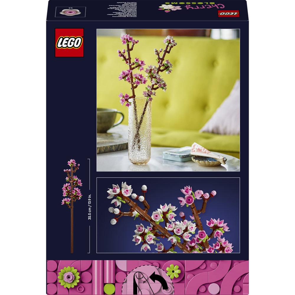 LEGO Botanicals: Flori de cires 40725, 8 ani+, 438 piese