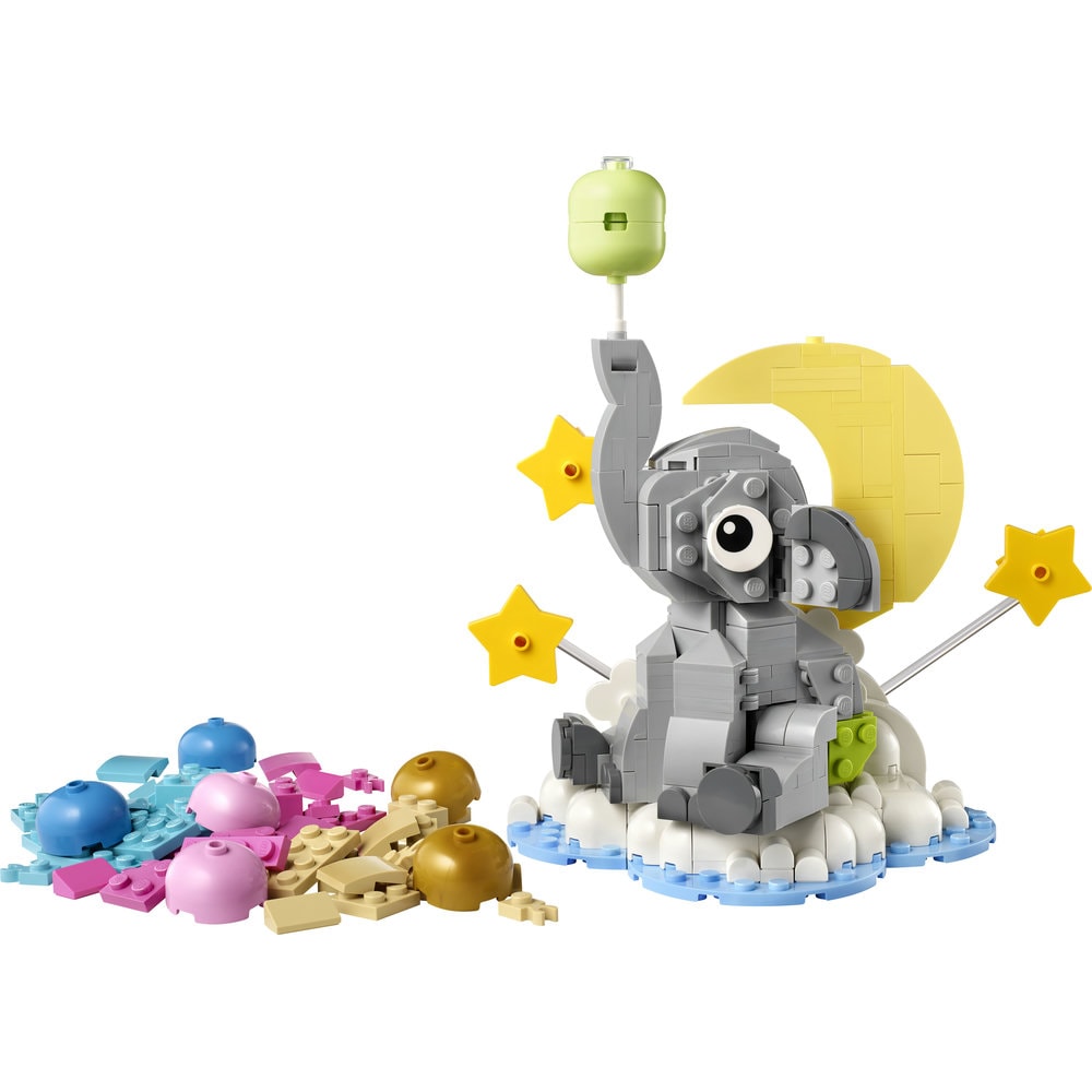 LEGO Iconic: Pui de elefant pe cer 40814, 18 ani+, 402 piese