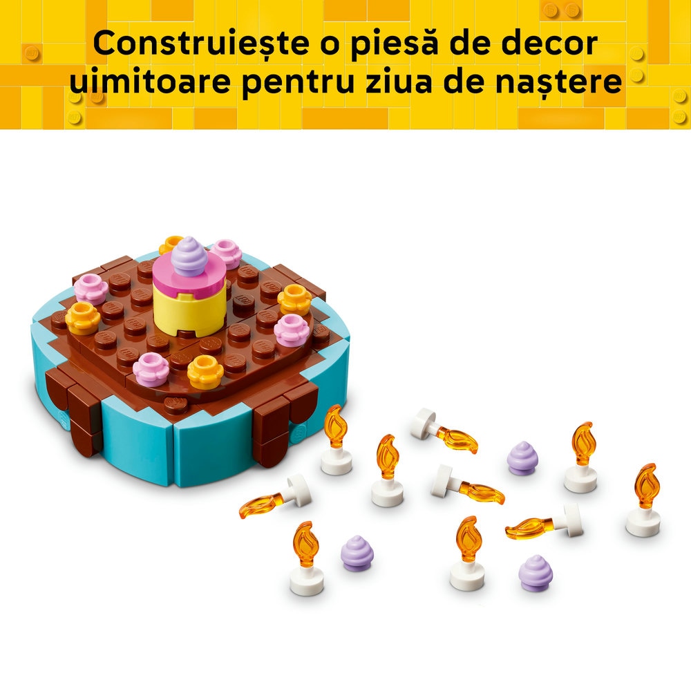 LEGO Iconic: Tort pentru petrecerea de zi de nastere 40815, 7 ani+, 219 piese