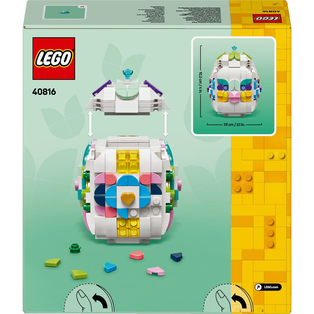 LEGO Iconic: Ou de Paste decorativ 40816, 9 ani+, 386 piese