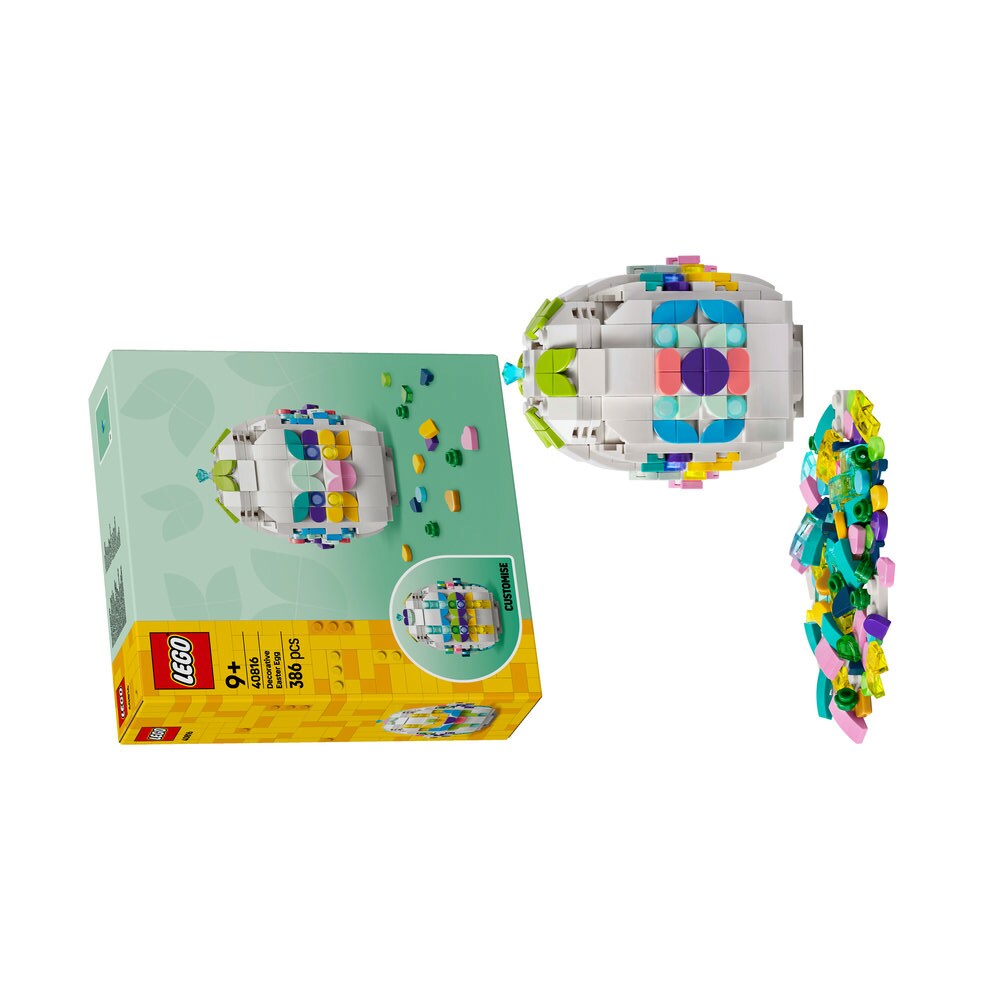 LEGO Iconic: Ou de Paste decorativ 40816, 9 ani+, 386 piese