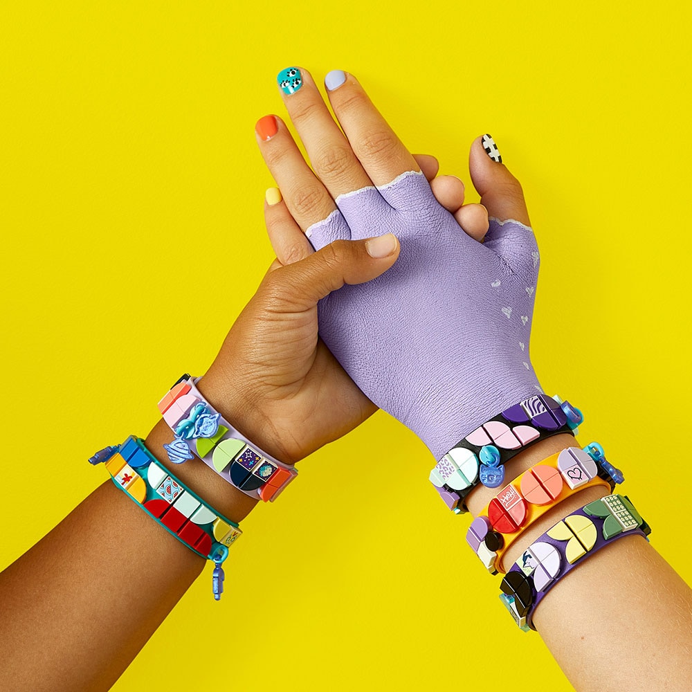 LEGO Dots: Megapachet Designer de bratari 41807, 6 ani+, 388 piese