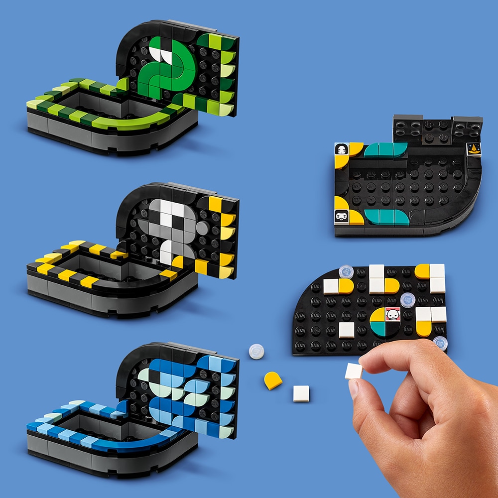 LEGO DOTS: Kit pentru desktop Hogwarts 41811, 8 ani+, 856 piese