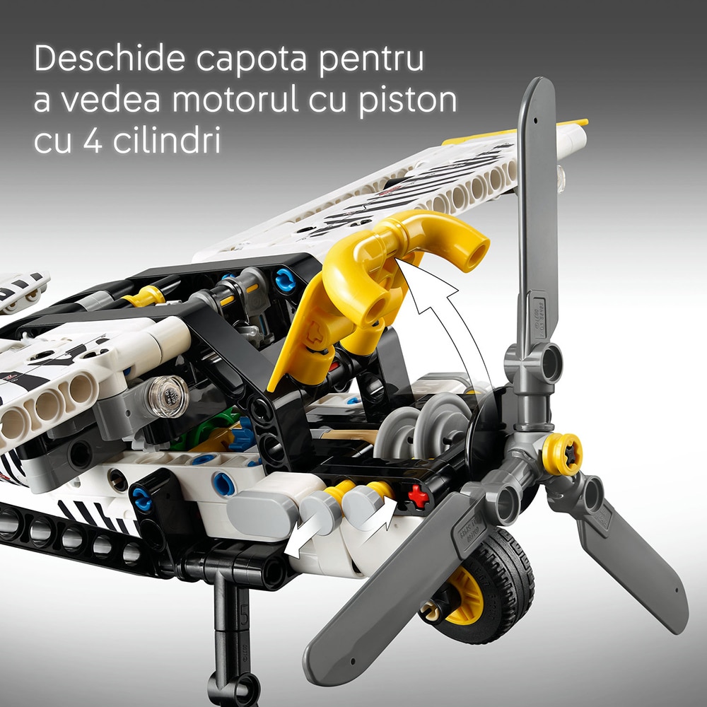LEGO Technic: Avion pentru zone greu accesibile 42198, 8 ani+, 333 piese