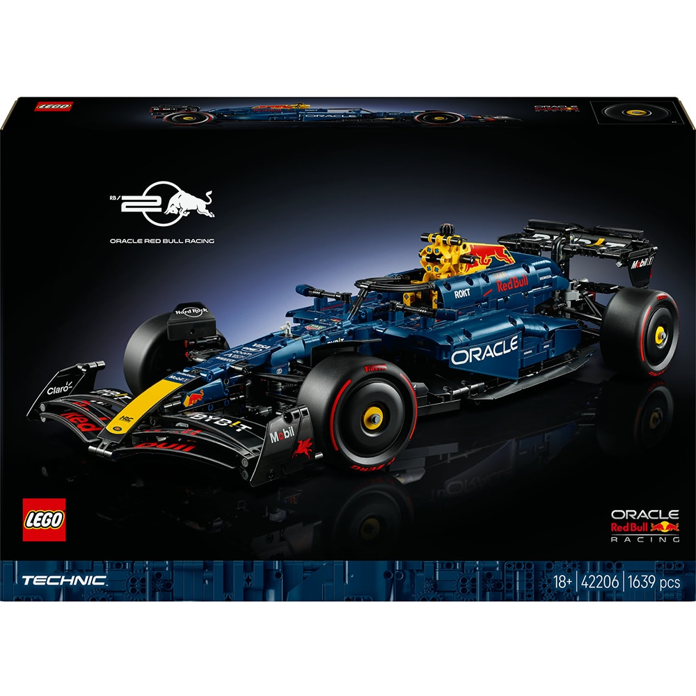 LEGO Technic: Masina F1 Oracle Red Bull Racing RB20 42206, 18 ani+, 1639 piese